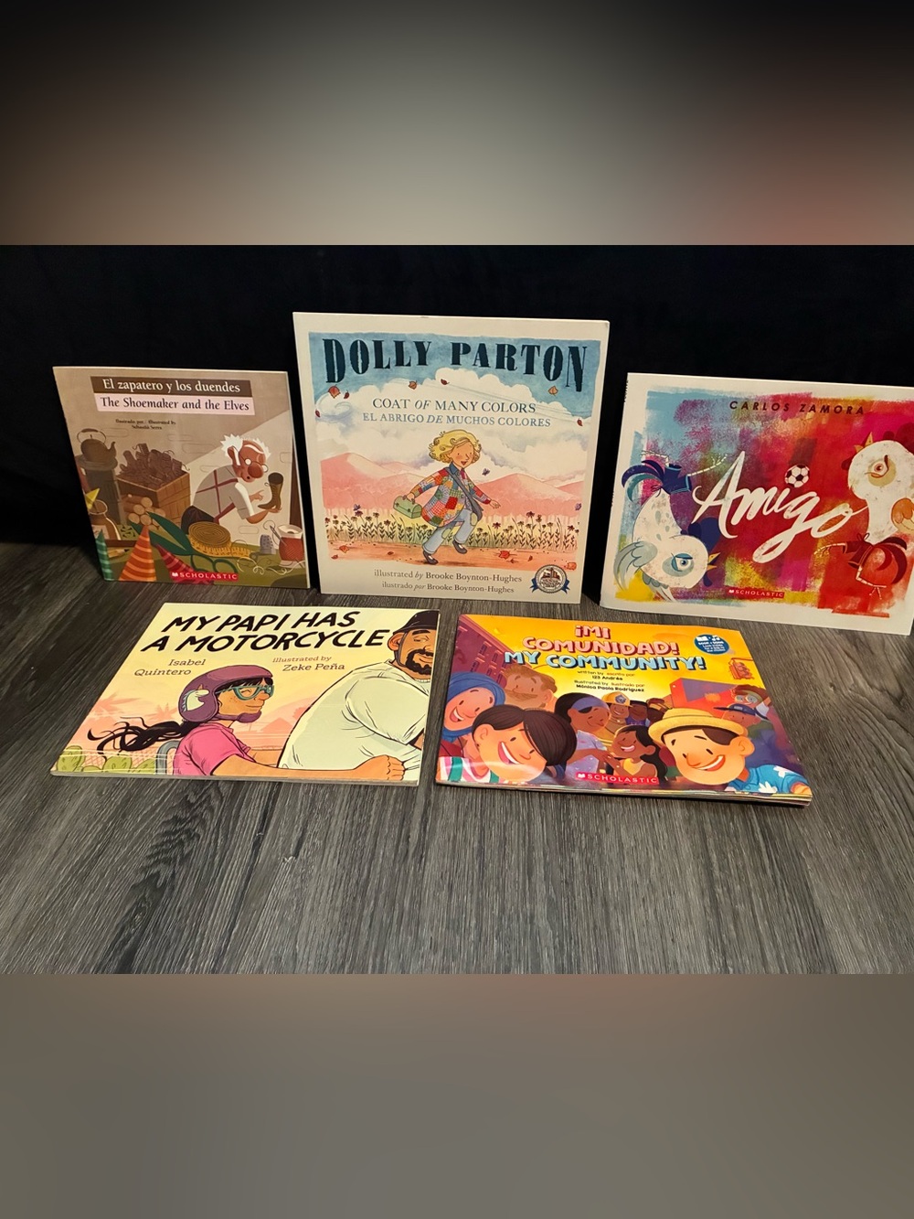 Bi-lingual paperback books